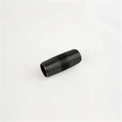 1/2 x 2 STANDARD BLACK NIPPLE