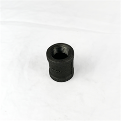 1/2" BLACK MI COUPLING