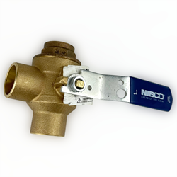 1" SWT 3 WAY BALL VALVE L PORT - CERTIFIED