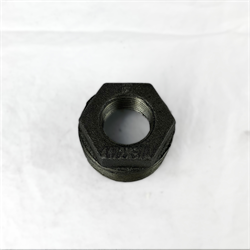 1-1/2" x 3/4" BLACK MI HEX BUSHING