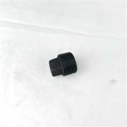 3/4" BLACK MI SQUARE HD PLUG