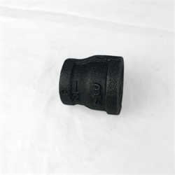 3/4" x 1/2" BLACK MI COUPLING