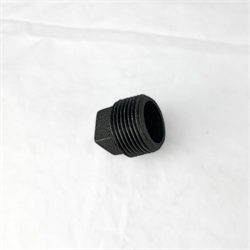 1" BLACK MI SQUARE HD PLUG