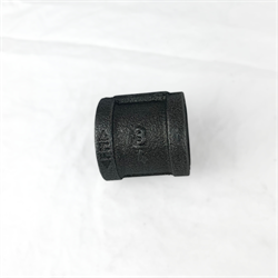 3/4" BLACK MI COUPLING