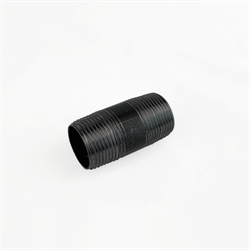 1 x 2-1/2 STANDARD BLACK NIPPLE