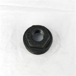 1-1/2" x 1/2" BLACK MI HEX BUSHING