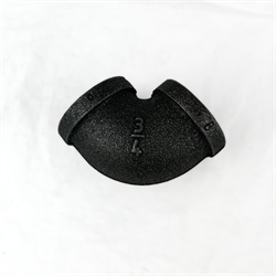 3/4" BLACK MI 90 ELBOW