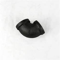 1/2" BLACK MI 90 ELBOW