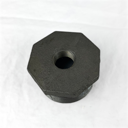 2" x 1/2" BLACK MI HEX BUSHING