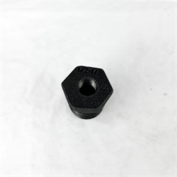 1/2" x 1/8" BLACK MI HEX BUSHING