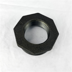 2" x 1-1/4" BLACK MI HEX BUSHING