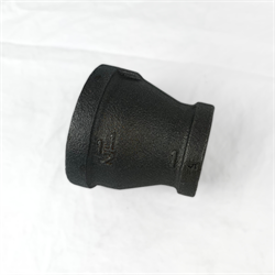 1-1/2" x 1"  BLACK MI COUPLING